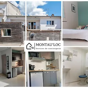 Appartement Le Douillet-studio-cour-wifi-proche Centre, Montauban